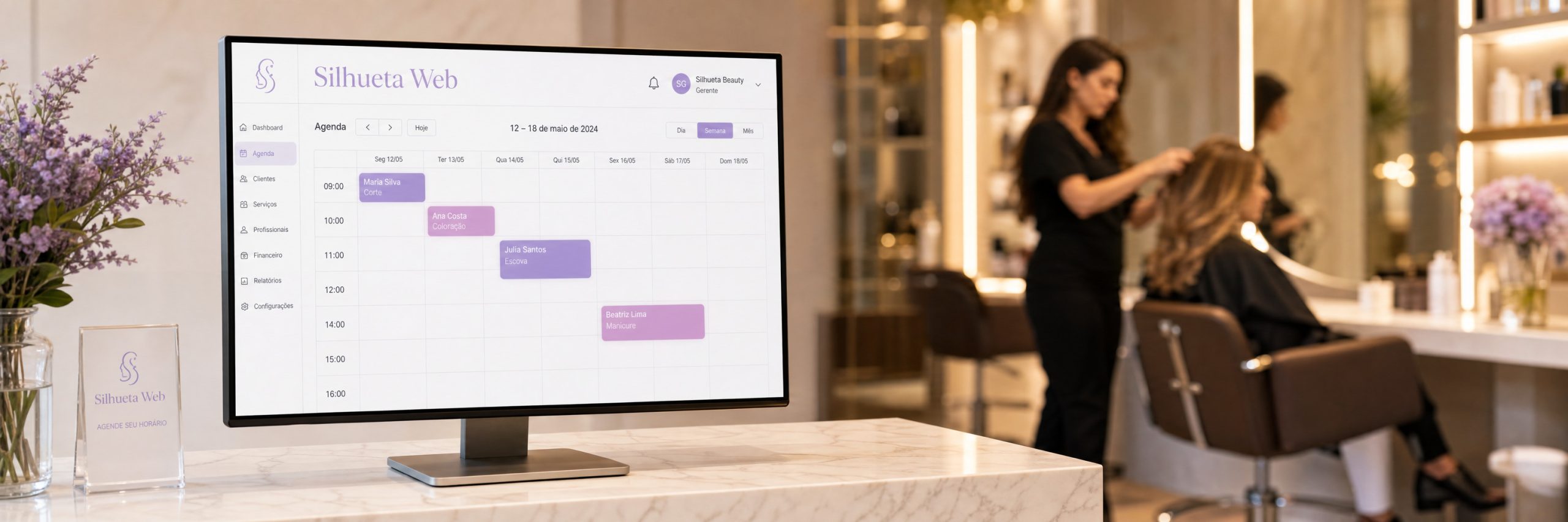Importancia de ter agenda online para un salón de belleza ser rentável
